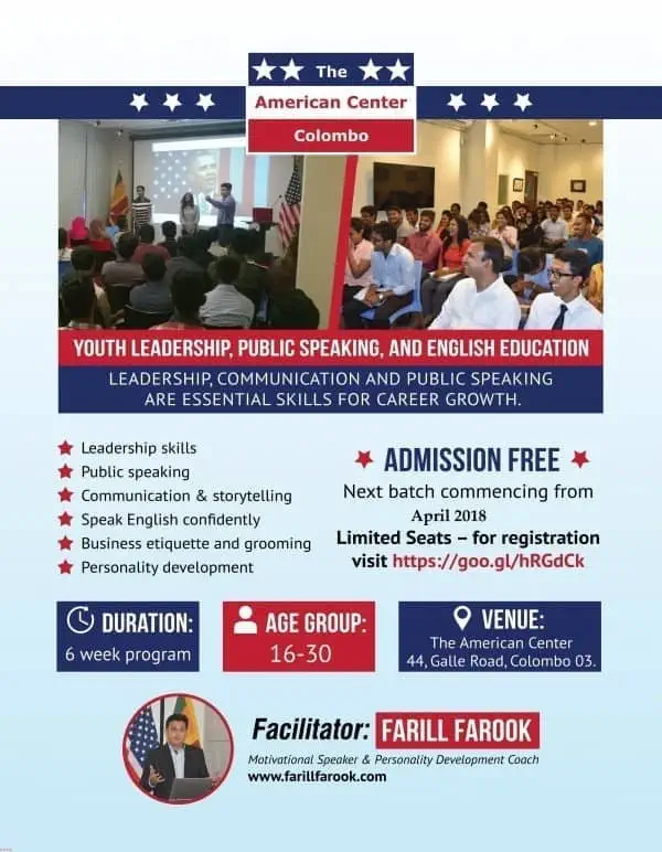 Youth leadership and public speaking program