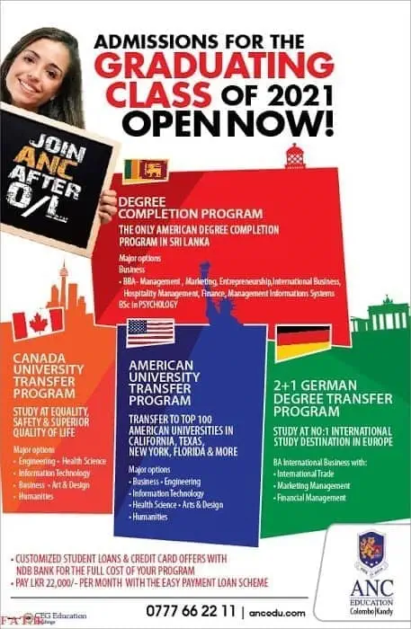 American Degree Completion Program in Sri Lanka