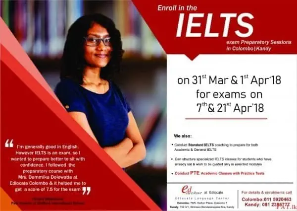 IELTS preparatory Sessions