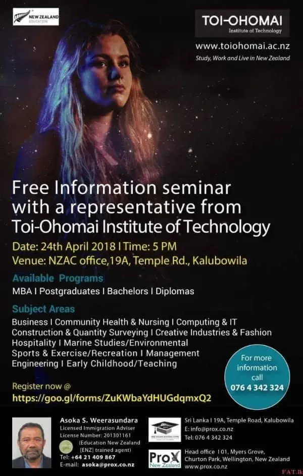 Study in Toi-Ohomai Institute of Technology - New Zealand