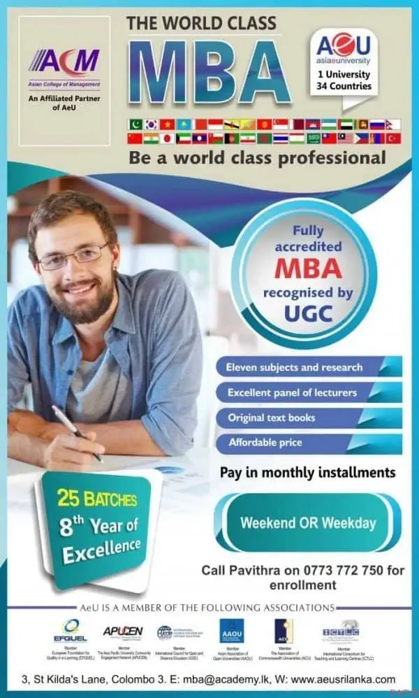The World Class MBA from AeU