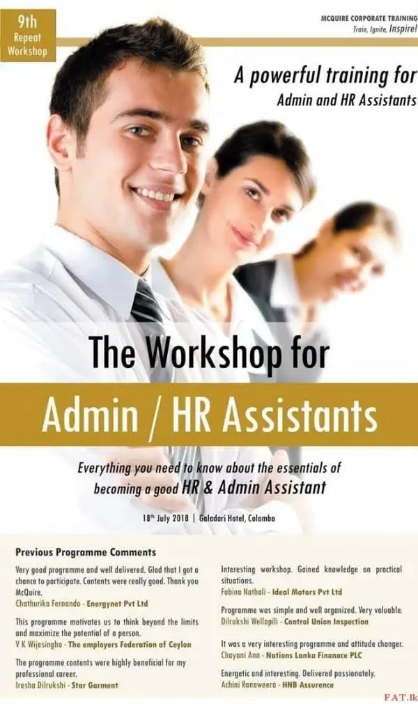Human Resource Assistants Training