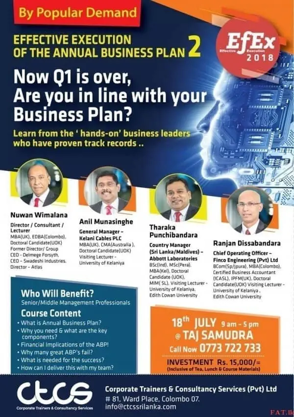 Effective Execution of Annual Business Plan