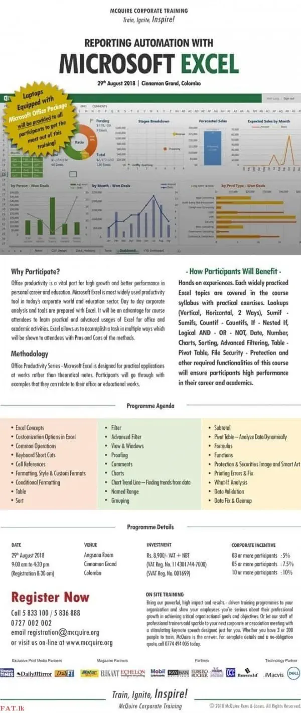 Reporting Automation with Microsoft Excel