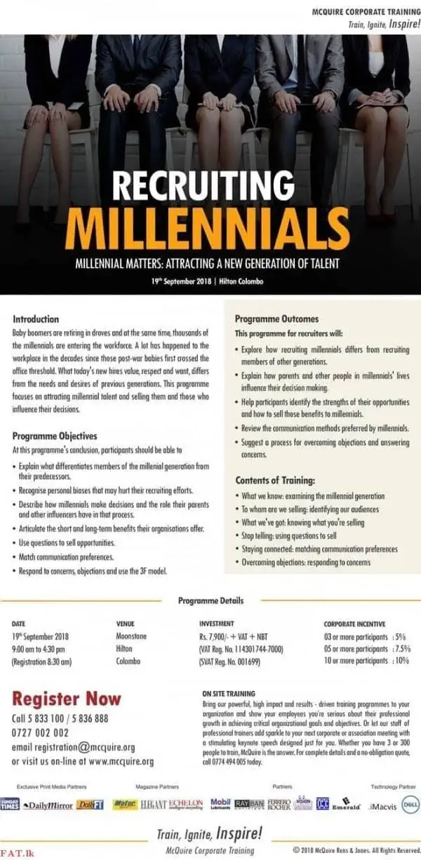 Recruiting Milennials Training