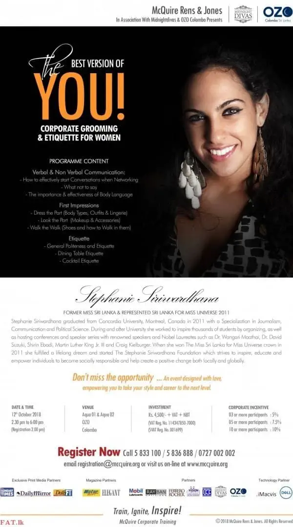 Corporate Grooming and Etiquette for Women