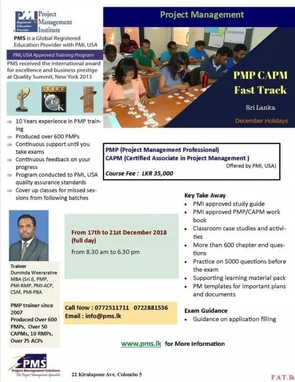 Project Management (PMP) Fast Track