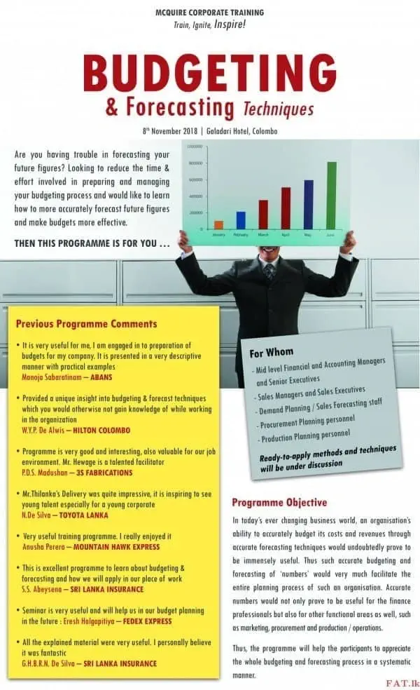 Budgeting and Forecasting Techniques