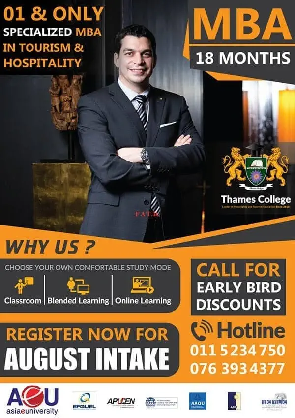 MBA - Hospitality & Tourism