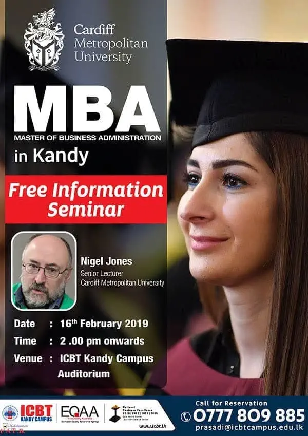 Master of Business Administration (MBA) in Kandy