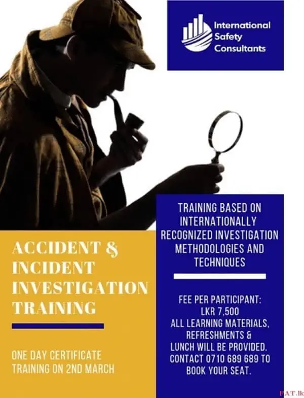 Accident and Incident Investigation Training