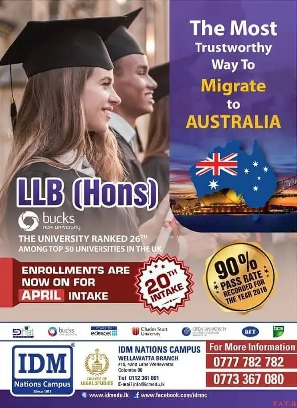 Migrate to Australia with LLB (Hons)