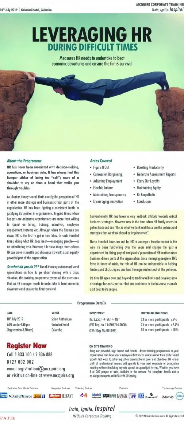 Leveraging HR During Difficult Times