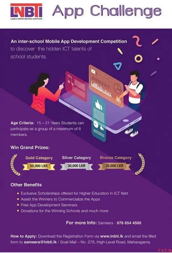 Inter-School Mobile App Development Competition