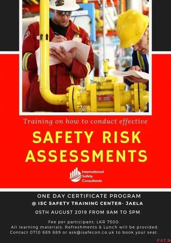 Safety Risk Assessments Training
