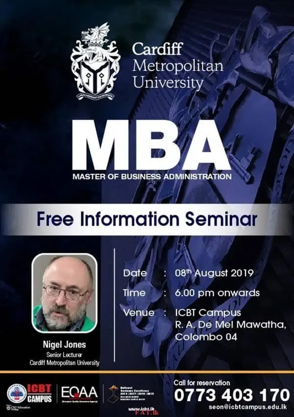 MBA - Free Information Seminar