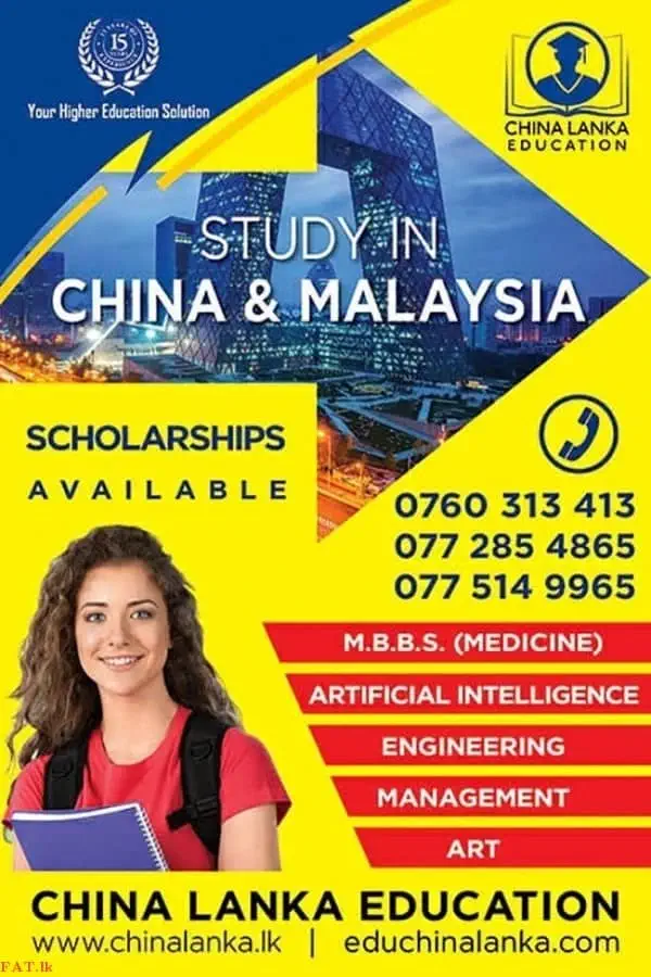 Study in China and Malaysia
