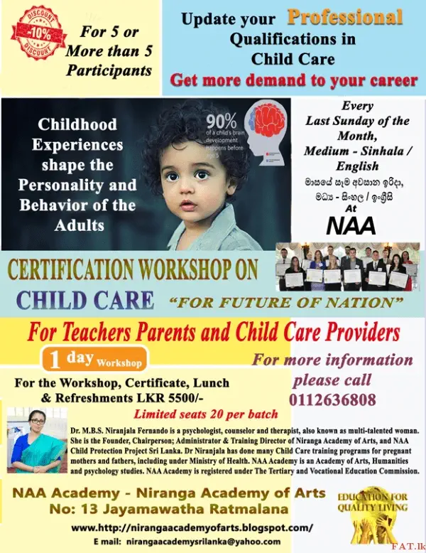 Child Care Certification Workshop