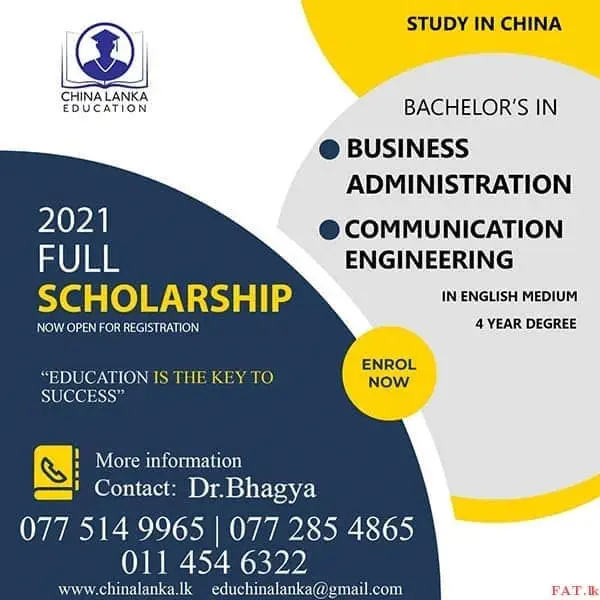 Schloarships to study in China