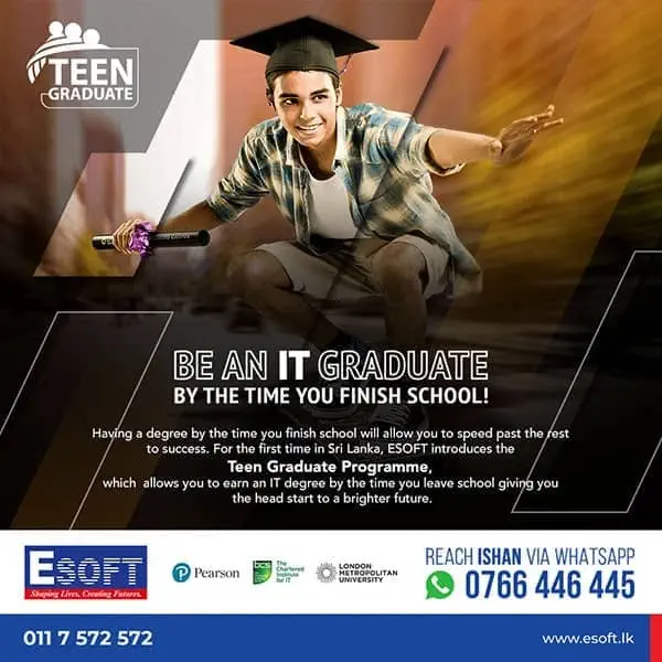 Be an IT Graduate by the time you finish School