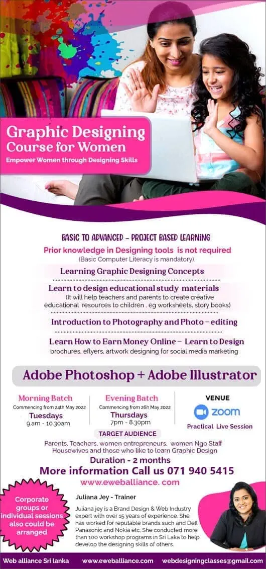 Graphic Designing Course for Women