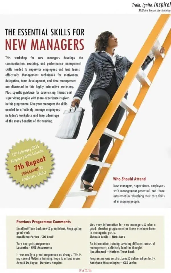 The Essential Skills for New Managers