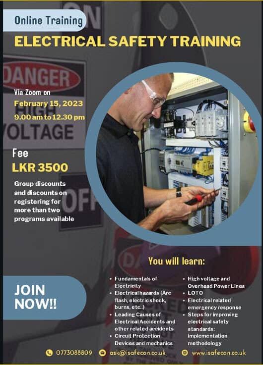Electrical Safety Training - Certificate Program
