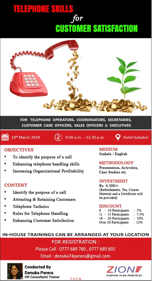 Telephone Skills for Customer Satisfaction