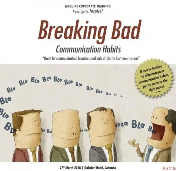 Breaking Bad Communication Habits