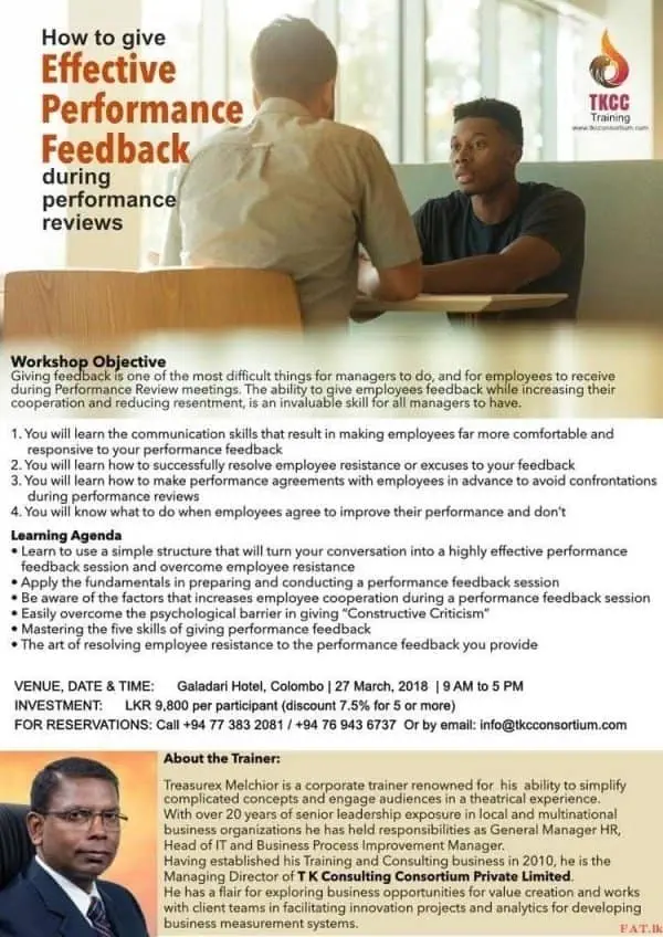 The Art of Giving Performance Feedback at Appraisals