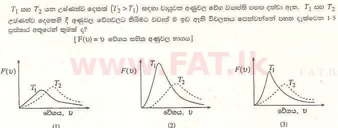 National Syllabus : Advanced Level (A/L) Chemistry - 2008 August - Paper I (සිංහල Medium) 25 1