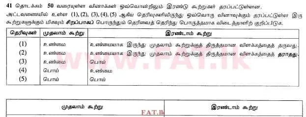 දේශීය විෂය නිර්දේශය : උසස් පෙළ (A/L) රසායන විද්‍යාව - 2012 අගෝස්තු - ප්‍රශ්න පත්‍රය I (தமிழ் මාධ්‍යය) 41 1