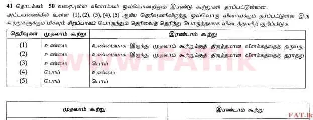 දේශීය විෂය නිර්දේශය : උසස් පෙළ (A/L) රසායන විද්‍යාව - 2012 අගෝස්තු - ප්‍රශ්න පත්‍රය I (தமிழ் මාධ්‍යය) 49 1