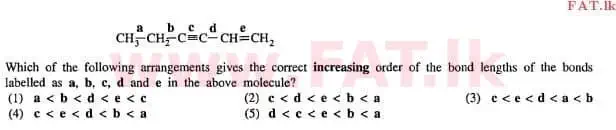 உள்ளூர் பாடத்திட்டம் : உயர்தரம் (உ/த) இரசாயனவியல் - 2012 ஆகஸ்ட் - தாள்கள் I (English மொழிமூலம்) 13 1