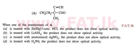 உள்ளூர் பாடத்திட்டம் : உயர்தரம் (உ/த) இரசாயனவியல் - 2012 ஆகஸ்ட் - தாள்கள் I (English மொழிமூலம்) 36 2
