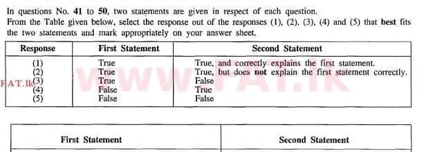 உள்ளூர் பாடத்திட்டம் : உயர்தரம் (உ/த) இரசாயனவியல் - 2012 ஆகஸ்ட் - தாள்கள் I (English மொழிமூலம்) 46 1