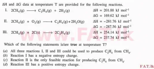 National Syllabus : Advanced Level (A/L) Chemistry - 2013 August - Paper I (English Medium) 38 2