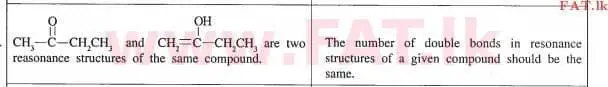 National Syllabus : Advanced Level (A/L) Chemistry - 2013 August - Paper I (English Medium) 46 2