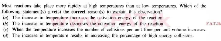 දේශීය විෂය නිර්දේශය : උසස් පෙළ (A/L) රසායන විද්‍යාව - 2015 අගෝස්තු - ප්‍රශ්න පත්‍රය I (English මාධ්‍යය) 37 2