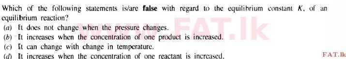 දේශීය විෂය නිර්දේශය : උසස් පෙළ (A/L) රසායන විද්‍යාව - 2015 අගෝස්තු - ප්‍රශ්න පත්‍රය I (English මාධ්‍යය) 38 2