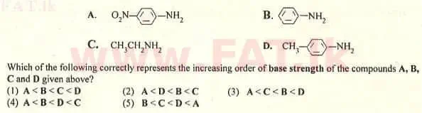 National Syllabus : Advanced Level (A/L) Chemistry - 2007 August - Paper I (English Medium) 17 1