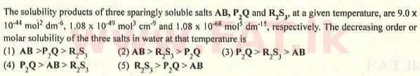 National Syllabus : Advanced Level (A/L) Chemistry - 2007 August - Paper I (English Medium) 19 1