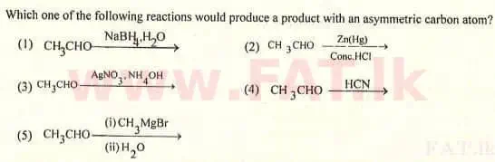 National Syllabus : Advanced Level (A/L) Chemistry - 2007 August - Paper I (English Medium) 24 1