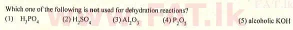 National Syllabus : Advanced Level (A/L) Chemistry - 2007 August - Paper I (English Medium) 30 1