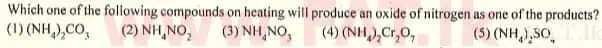 National Syllabus : Advanced Level (A/L) Chemistry - 2007 August - Paper I (English Medium) 31 1