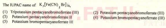 National Syllabus : Advanced Level (A/L) Chemistry - 2007 August - Paper I (English Medium) 34 1