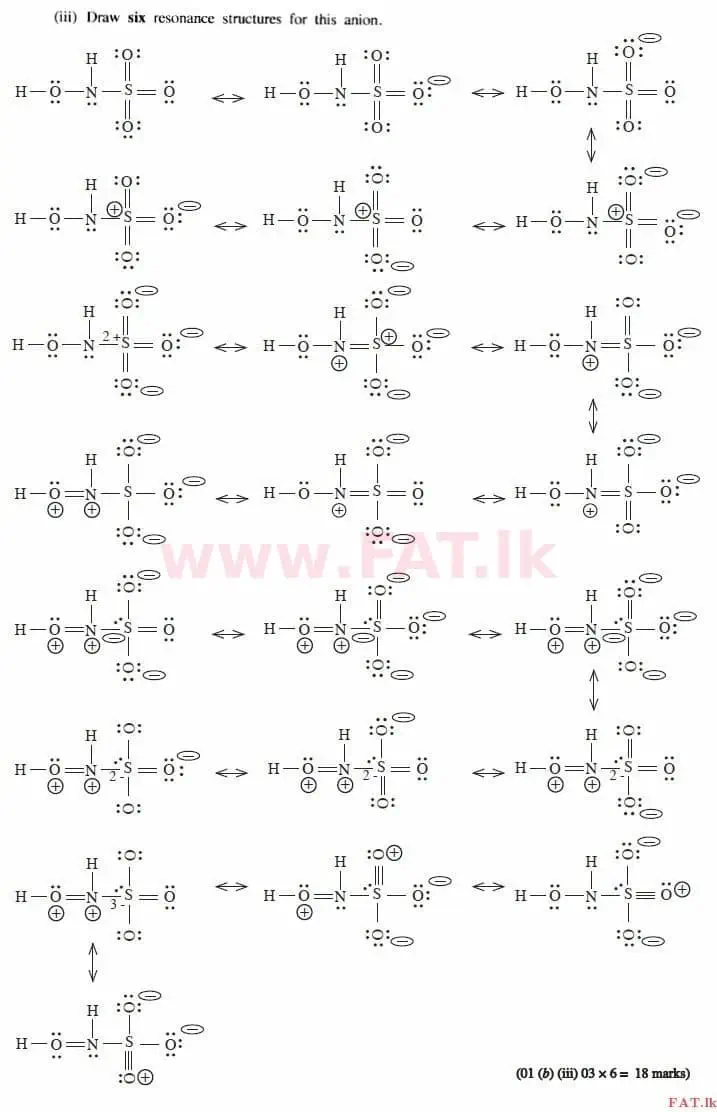National Syllabus : Advanced Level (A/L) Chemistry - 2015 August - Paper II (English Medium) 1 3971