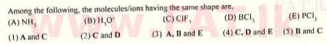 National Syllabus : Advanced Level (A/L) Chemistry - 2009 August - Paper I (English Medium) 3 1