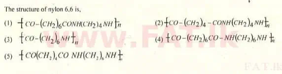 National Syllabus : Advanced Level (A/L) Chemistry - 2009 August - Paper I (English Medium) 36 1