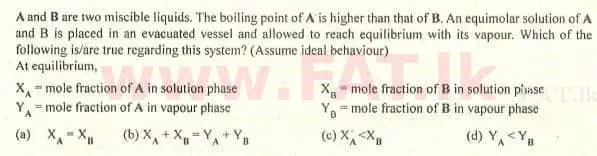 National Syllabus : Advanced Level (A/L) Chemistry - 2009 August - Paper I (English Medium) 43 2